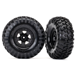 TRAXXAS 8181 Tires and wheels, assembled, glued