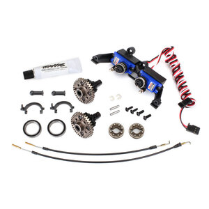 TRAXXAS 8195 Differential, locking, front and rear (assembled) (includes T-Lock cables and servo)