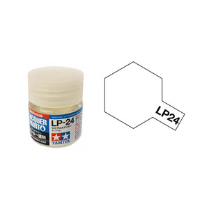 Tamiya  82124 LP-24 Semi Gloss Clear 10ml Bottle Lacquer Paint