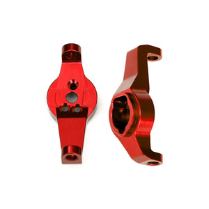 TRAXXAS 8232R Caster blocks, 6061-T6 aluminum