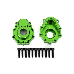 TRAXXAS 8251G Portal housings, outer, 6061-T6 aluminum