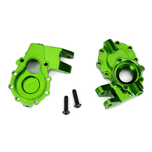 TRAXXAS 8252G Portal housings, inner (front), 6061-T6 aluminum (green-anodized) (2)