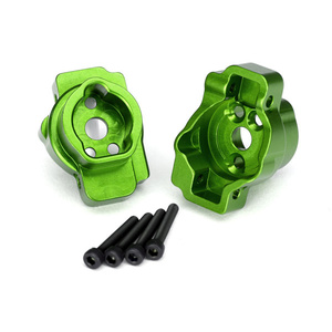 TRAXXAS 8256G Portal drive axle mount, rear, 6061-T6 aluminum (green-anodized) (left and right)