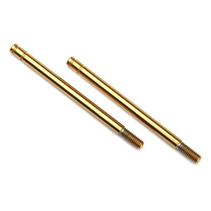 TRAXXAS 8263T Shock shaft, 3x47mm (GTS) (titanium nitride-coated) (2)