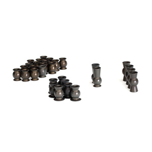 TRAXXAS 8274 Hollow ball set, complete, TRX-4 (aluminum, PTFE-coated)