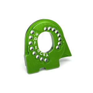 TRAXXAS 8290G Motor mount plate, 6061-T6 aluminum (green-anodized)
