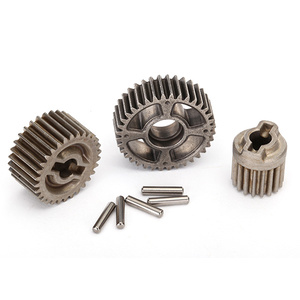 TRAXXAS 8293X: Gear set, transmission, metal (includes 18T, 30T input gears, 36T output gear, 2x9.8 pins (5))