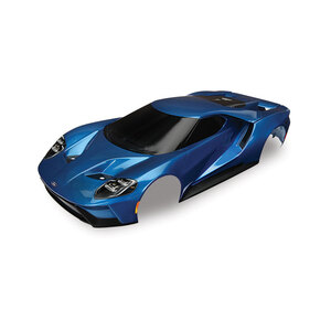 TRAXXAS 8311A: Ford GT® Body, Blue (painted, decals applied) (tail lights, exhaust tips, & mounting hardware (part  8314) sold separately)