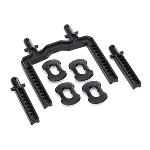 TRAXXAS 8315: Body mounts, front & rear (fits  8311 body) (2)