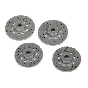 TRAXXAS 8356: Wheel hubs, hex (disc brake rotors) (4)