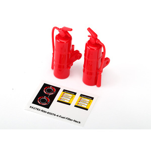 TRAXXAS 8422: Fire extinguisher, red (2)