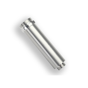 TRAXXAS 8453: Body, GTR shock, 64mm, silver aluminum (front, no threads)