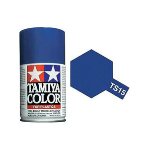 Tamiya TS-15 Blue Spray Lacquer Paint  85015
