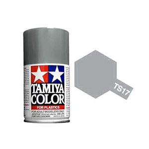 Tamiya TS-17 Aluminum Silver Spray Lacquer Paint  85017