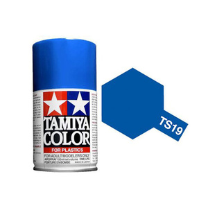 Tamiya TS-19 Metallic Blue Spray Lacquer Paint  85019