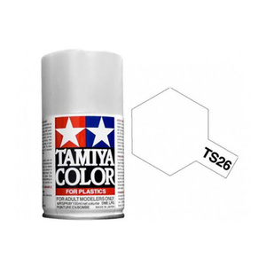 Tamiya TS-26 Pure White  Spray Lacquer Paint  85026
