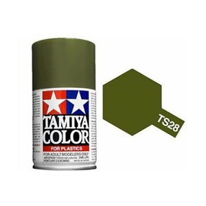 Tamiya TS-28 Olive Drab-2 Spray Lacquer Paint  85028