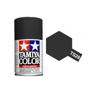 Tamiya TS-29 Semi Gloss Black Spray Lacquer Paint  85029