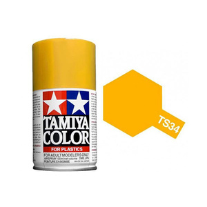 Tamiya TS-34 Camel Yellow Spray Lacquer Paint  85034