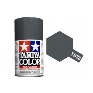 Tamiya TS-38 Gun Metal Spray Lacquer Paint  85038