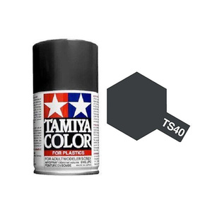 Tamiya TS-40 Metallic Black Spray Lacquer Paint  85040