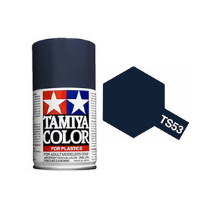 Tamiya TS-53 Deep Metallic Blue Spray Lacquer Paint  85053
