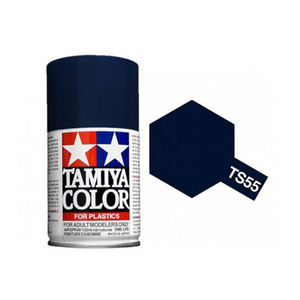 Tamiya TS-55 Dark Blue Spray Lacquer Paint  85055
