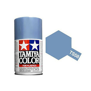 Tamiya TS-58 Pearl Light Blue Spray Lacquer Paint  85058
