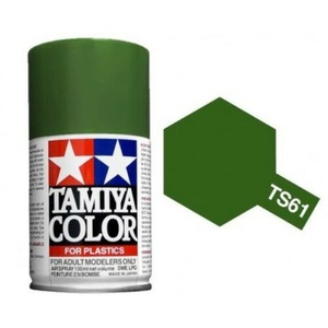 Tamiya TS-61 NATO GREEN Spray Lacquer Paint  85061