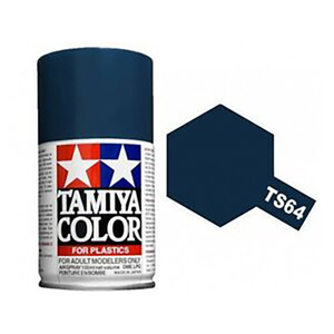 Tamiya TS-64 Dark Mica Blue Spray Lacquer Paint 100ml  85064