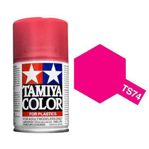 Tamiya TS-74 Clear Red Spray Lacquer Paint  85074
