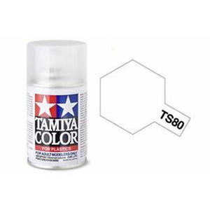 Tamiya TS-80 Flat Clear Spray Lacquer Paint  85080