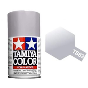 Tamiya TS-83 Metallic Silver Spray Lacquer Paint 100ml  85083