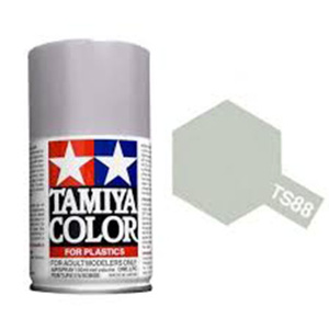 Tamiya TS-88 Titanium Silver lacquer Spray Lacquer Paint  85088