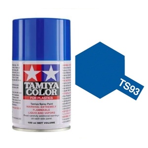 Tamiya TS-93 Pure Blue Spray Lacquer Paint  85093