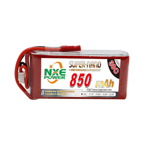 NXE -2S, 7.4V, 850mAh 30C Li-Po #NXE850/30-2S
