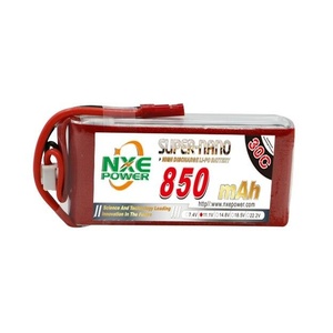 NXE 11.1V 3S, 850mAh 30C Lipo Battery With JST Connector 