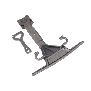 TRAXXAS 8537: Skidplate, front (plastic)/ support plate (steel)