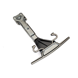TRAXXAS 8537X Skidplate, front (plastic) (satin black chrome-plated)