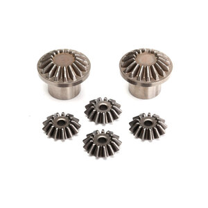 TRAXXAS 8577 Gear set, rear differential (output gears (2)/ spider gears (4)