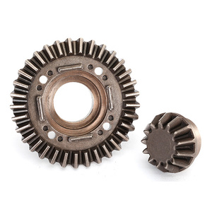TRAXXAS 8579: Ring gear, differential/ pinion gear, differential (rear)