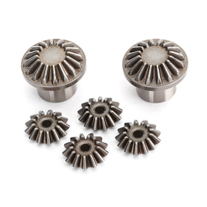 TRAXXAS 8582: Gear set, differential (front) (output gears (2)/ spider gears (4))