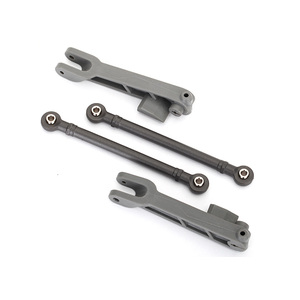 TRAXXAS 8597: Linkage, sway bar, rear (2) (assembled with hollow balls)/ sway bar arm (left & right)