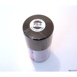 Tamiya PS-5 Polycarbonate Spray Black 3 oz