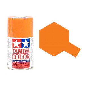 Tamiya PS-7 Orange Polycarbonate Spray Paint 100mL  86007