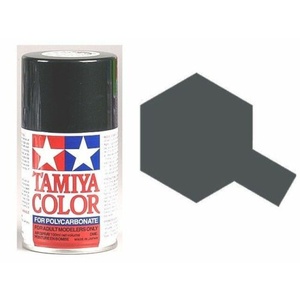 Tamiya PS-23 Gun Metal Polycarbanate Spray Paint 100ml  86023