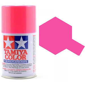 Tamiya PS-29 Fluorescent Pink Polycarbanate Spray Paint  86029