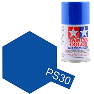 Tamiya PS-30 Polycarbonate Spray Paint BRILLIANT BLUE 100ml