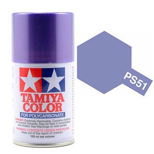 Tamiya PS-51 Purple Anodised Aluminium Polycarbanate Spray Paint  86051
