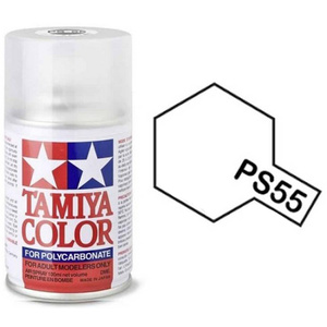 Tamiya PS-55 Flat Clear Spray Paint  86055